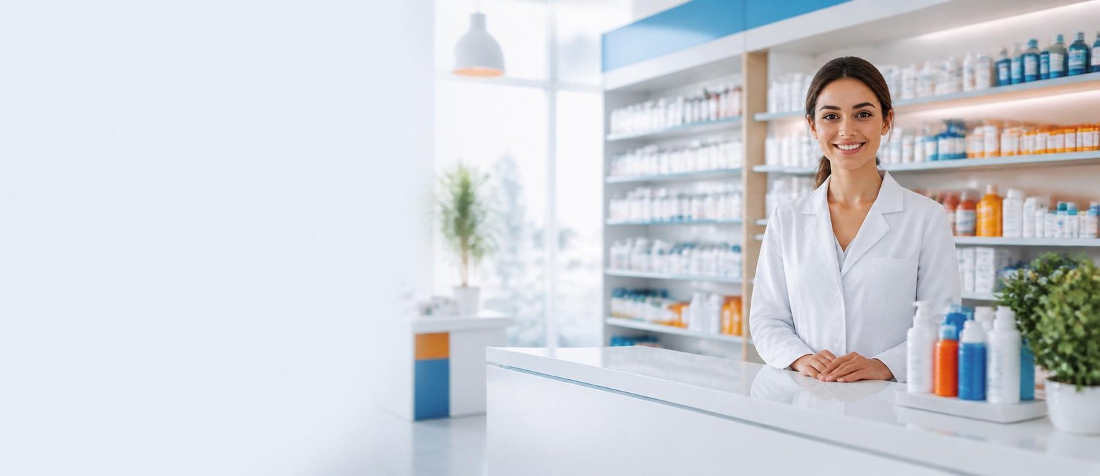 Farmacêutica da ZFarma Maragogi pronta para atender